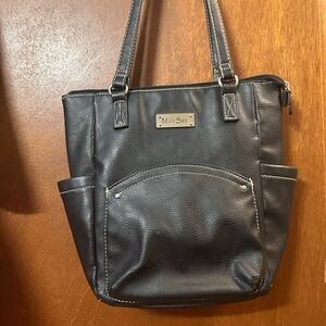 Matte Black Tote Bag by MultiSac